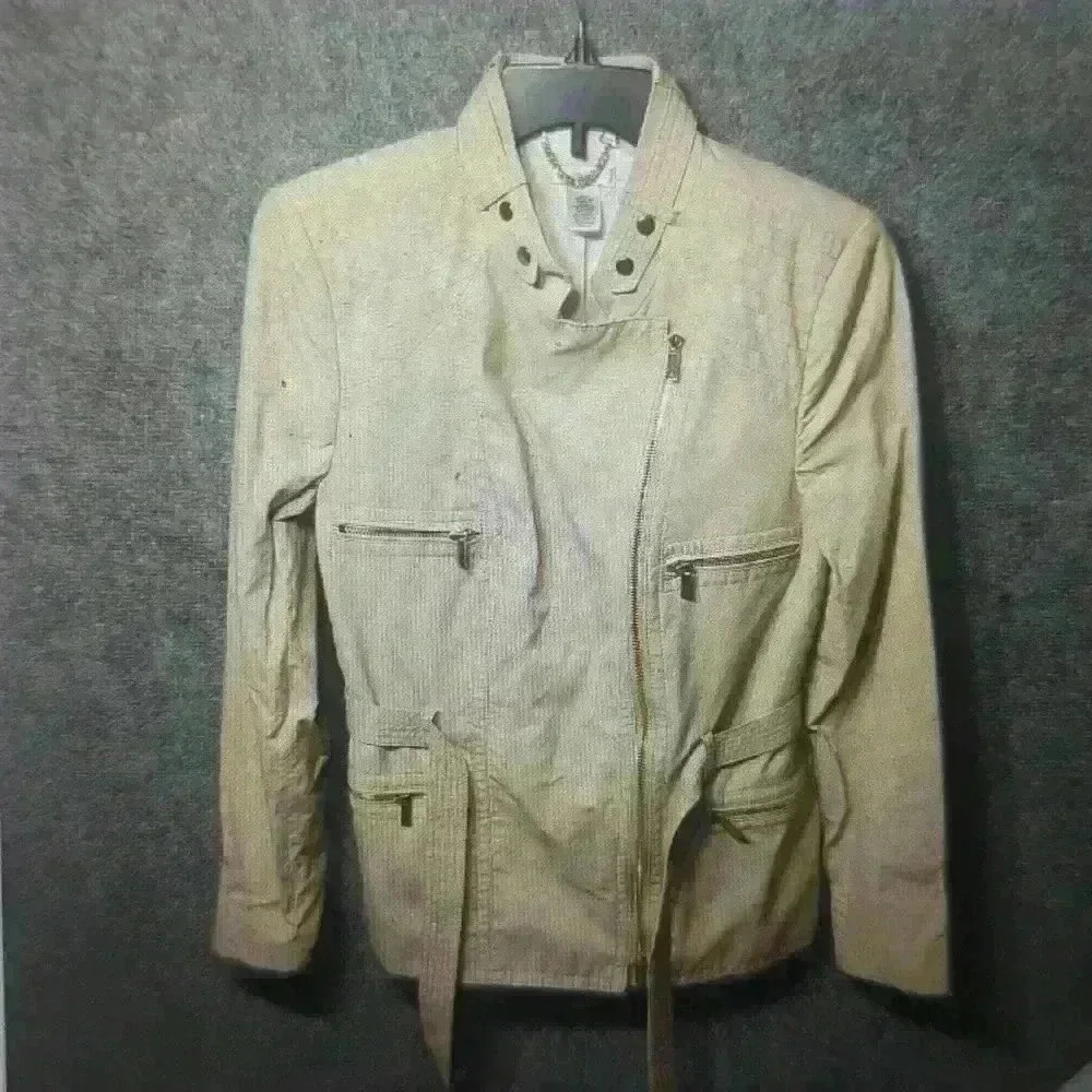 Cache Women's Belted Biker Jacket - size small